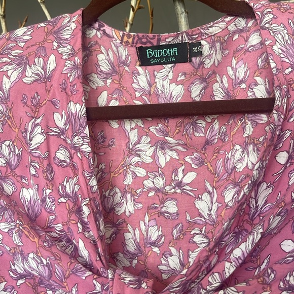 Buddha Sayalita  Cotton wrap/tie Skirt Set - Picture 4 of 8